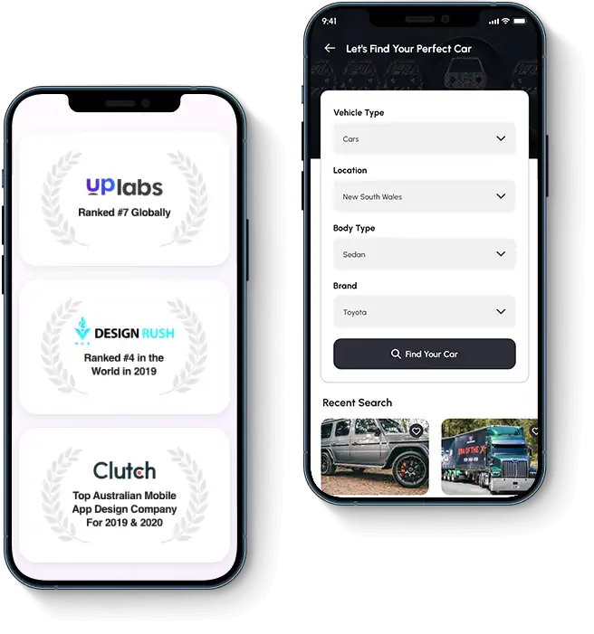 app screen